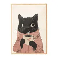 Tablou cu ramă imprimat 30x40 cm – Wallity