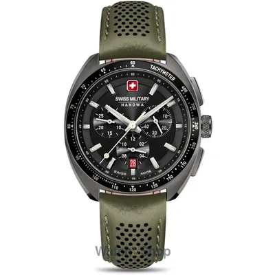 Ceas Swiss Military Hanowa Swiss Military Hanowa SMWGC0003340 Mens Watch Defender Chrono 41mm 10ATM