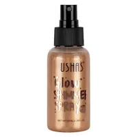 Iluminator de corp, Ushas, Glow Shimmer Spray, 03, 80 ml