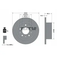 Disc frana TEXTAR 92157600