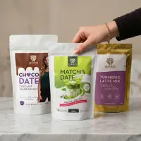 Pachet AM to PM: Matcha Date, Choco Date si Turmeric Latte | Golden Flavours