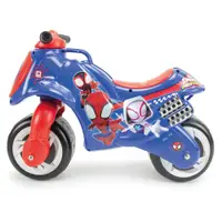 Motocicleta pentru copii Injusa Neox licenta Marvel Studios Spiderman Rosu Albastru ride-on fara pedale 18-36 luni, greutate admisa 30 kg