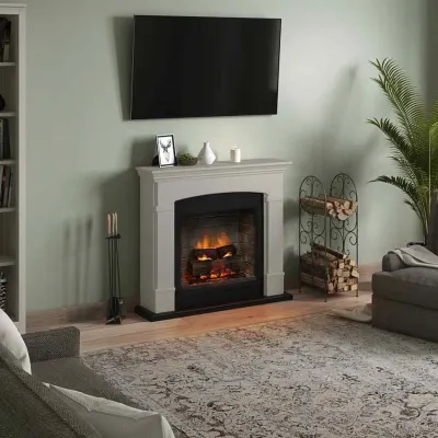 Helmi Light Beige semineu electric PowerFlame 2