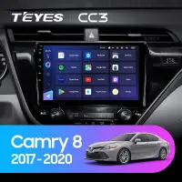 Navigatie Auto cu Asistenta AI Teyes CC4 PRO Toyota Camry 8 2017-2020 8+128GB 10.36" QLED, Android 13, 5G, 7.1 DSP, CarPlay