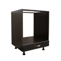 Corp pentru cuptor incorporabil cu sertar Zebra, wenge/MDF Wenge, fara blat, 60 x 82 x 57 cm