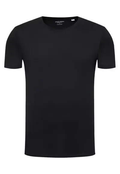 Tricou barbati - 208514705 - Bumbac - Negru