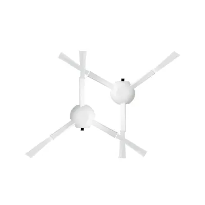 Set 2 perii laterale PAA-home, compatibile Dreame L10 Ultra (RLS6LADC-6), L10s Ultra (RLS6LADC) culoare alb