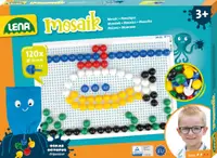 Set pentru mozaic Lena - Opac, 120 piese, Ø15 mm