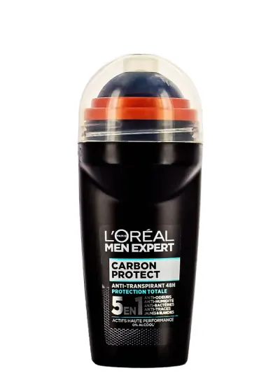 Loreal Men Expert Roll-on antiperspirant barbati 50 ml Carbon Protect