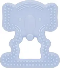 Inel gingival BabyJem - Elephant, Blue