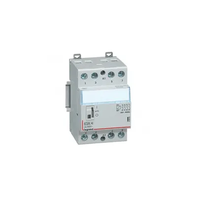 Contactor tip CX³ - cu 230 V~ coll and handle - 4P 400 V~ - 63 A - silent