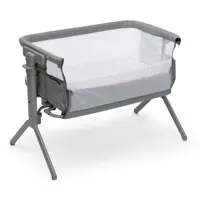 Patut pentru copii co-sleeping Chicco Next2Me Armonia, Steel (Gri deschis), 0luni+