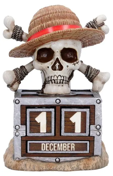 Calendar perpetuu Nemesis Now Animation: One Piece - Luffy Jolly Roger