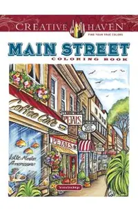 Creative Haven Main Street Coloring Book