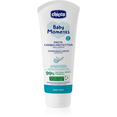 Chicco Protective Diaper Cream crema pentru îngrijirea zilnică a fundulețului pentru nou-nascuti si copii 100 ml