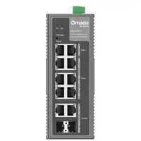 Switch industrial Gigabit Easy Mn TP-LINK Omada IES210GPP, 8 porturi Gigabit RJ45, 2 Gigabit Combo RJ45/SFP, 20 Gbps