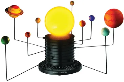 Trusă educațională Learning Resources - Sistem solar automat