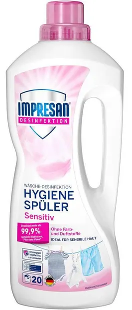 Dezinfectant pentru rufe Impresan - Sensitive, 20 spălări