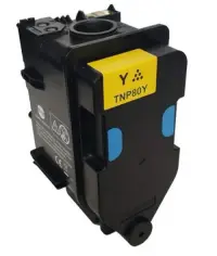 Toner Konica Minolta TNP-80, acoperire 9000 pagini (Galben)