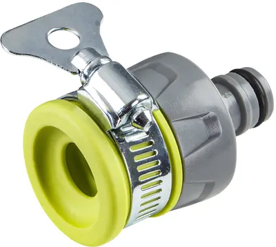 Adaptor pentru robinet Gardex - Luxe GX, cu clemă, 1/2"-3/4"