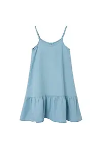 Rochie de vara fete 13240271 - Lyocell - Albastru