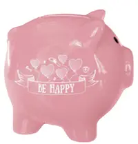Pușculiță Simetro - Be Happy