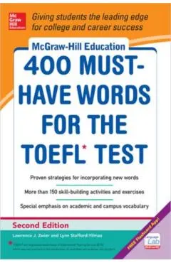 McGraw-Hill Education 400 Must-have Words for the TOEFL