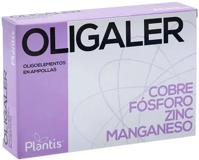 Plantis Oligaler Miere, fosfor, zinc, mangan, 20 fiole, Artesania Agricola
