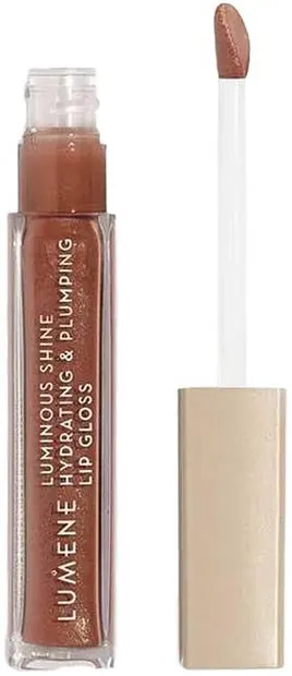 Lumene Luciu de buze vegan Luminous Shine, 8 Sunset Glow, 5 ml