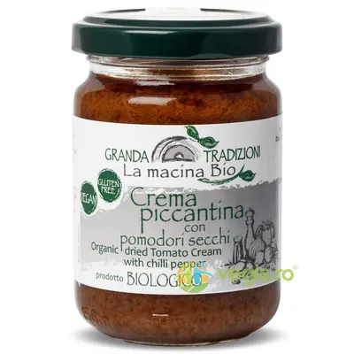Crema din Rosii Uscate si Ardei Iute Ecologica/Bio 130g