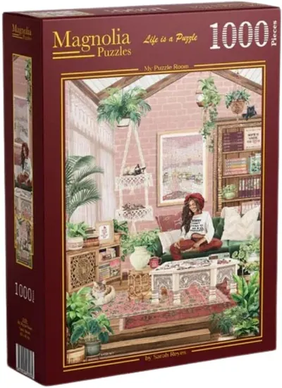 Puzzle Magnolia din 1000 piese - Camera mea de puzzle-uri
