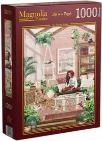Puzzle Magnolia din 1000 piese - Camera mea de puzzle-uri