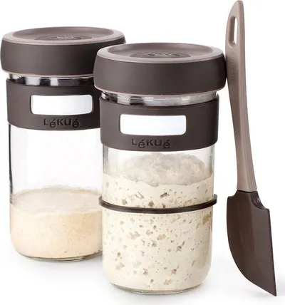 Set pentru fermentare Lekue - 3 piese, 700 ml