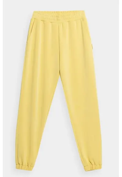 Pantaloni dama - F147 - Galben deschis - 2XL