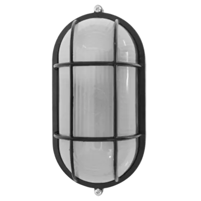 Lampa BAT Grila Ovala 1xE27 60W Alb