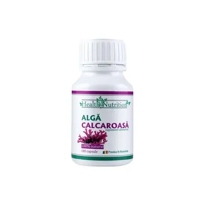 Alga Calcaroasa, 180 cps - Health Nutrition