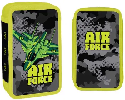 Penar școlar echipat S. Cool - Air Force, 2 zip, 29 bucăți