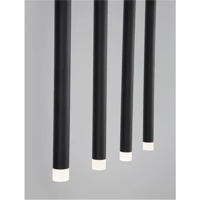 Lampa suspendata TRIMLE Nisipiu Negru Aluminiu & Acrylic LED 20 Wat 230V 1581.03Lm 3000K IP20
