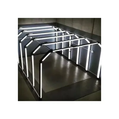 Tunel LED detailing auto 1470W, 6000K alb rece, 4000x5244 mm Cod: HEX5