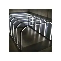 Tunel LED detailing auto 1470W, 6000K alb rece, 4000x5244 mm Cod: HEX5