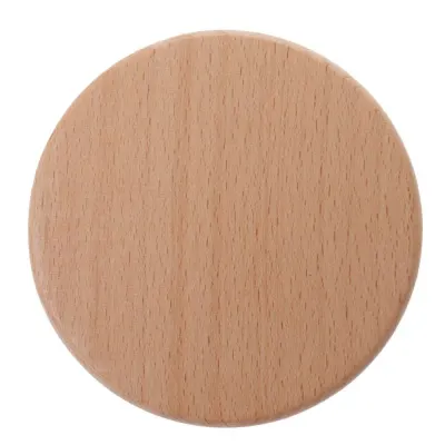 Magnet gravabil din lemn – rotund - Default Title