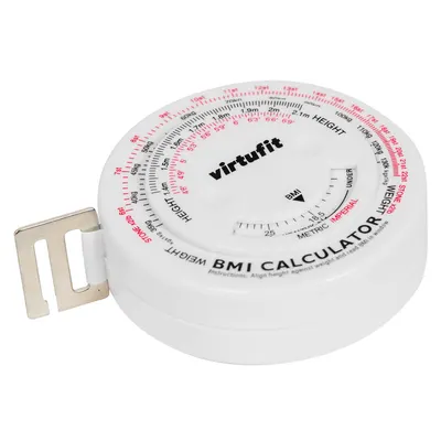 Masurator Circumferinta VirtuFit - Ruleta cu Calculator BMI - 150 cm