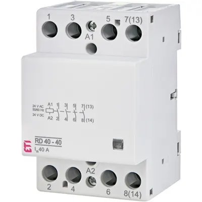 Contactor AC1 Tip RD RD 40-40-24V AC/DC