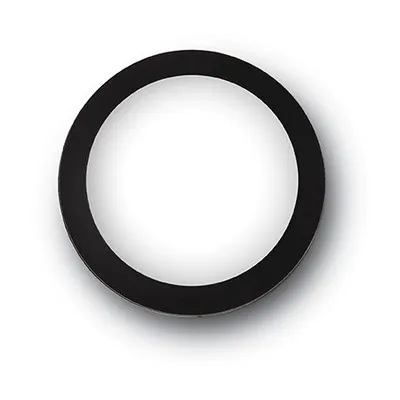 Aplica Berta mare, 1 LED, dulie GX53, D:360 mm, H:95 mm, Negru