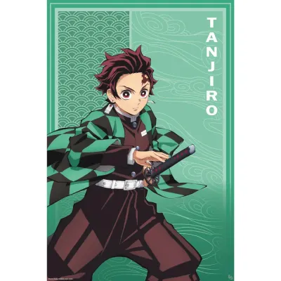 Poster Maxi Demon Slayer - 91.5x61 - Tanjiro S2