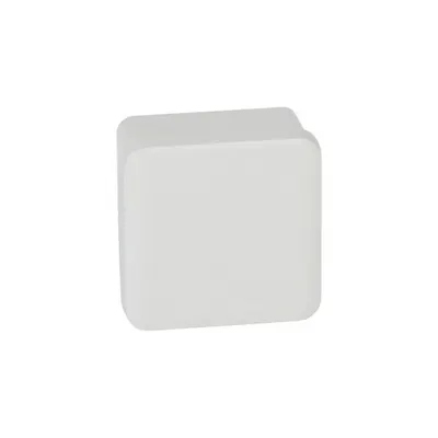 patrat Plexo box cu 7 direct entry membrane glands and smooth faces - IP55 IK07 - 80x80x45 mm - gri RAL 7035