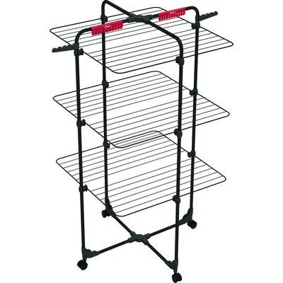 Uscător de rufe negru 30 m Mixer 3 – Vileda