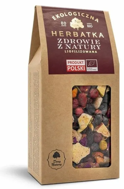 Sănătate din natură Ceai bio liofilizat, 80 g, Dary Natury