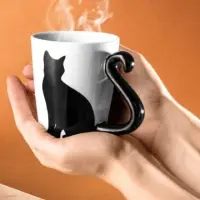 Cana pisica - Cutie Cat - ceramica