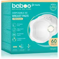 Baboo Ultra-Slim Disposable Pads inserții de unică folosință pentru sutien 60 buc
